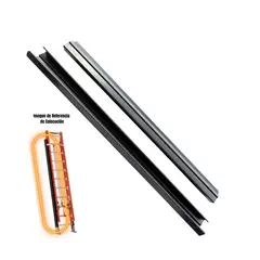 BRONCO AMERICAN - Vaina Protectora para Escalera Telescópica Fibra de Vidrio (x 1 Mts)