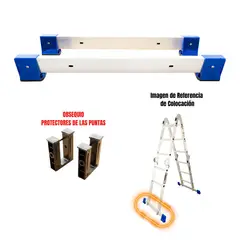 BRONCO AMERICAN - Zapata para Escalera Multiposición de Aluminio (x 1 Par)