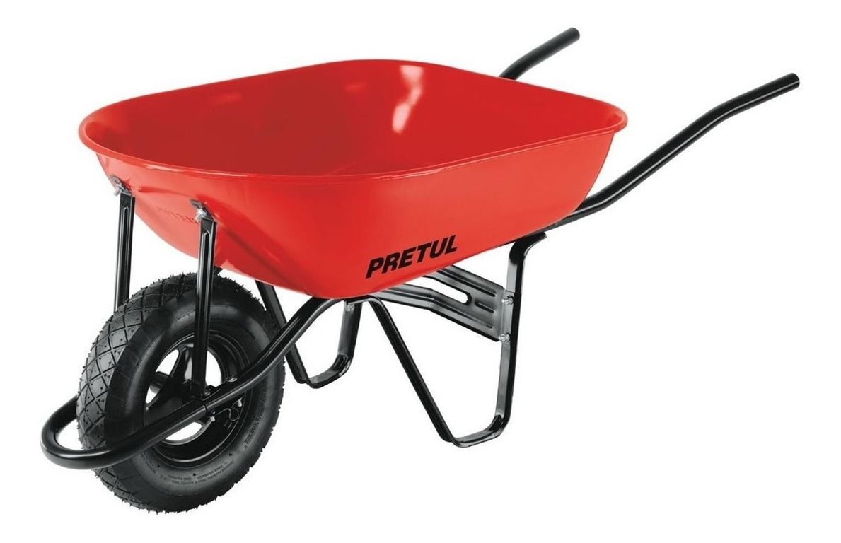 Carretilla Buggy 80 Litros 5.5 Ft3 350 Kg