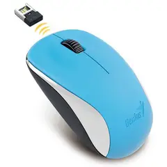 GENIUS - Mouse Inalámbrico NX 7000 Azul Blue Laptop