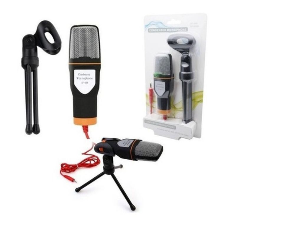 Microfono condensador entrevistas you tube Pc