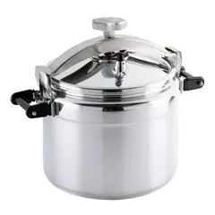 UNIVERSAL - Olla a presión Magna 25 litros para trabajo pesado aluminio