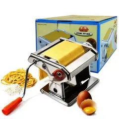 GENERICO - Laminadora de Masa Manual Acero Inoxidable