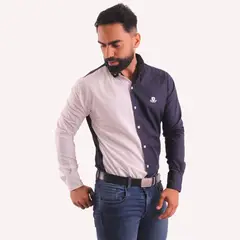 GENERICO - Camisa Manga Larga Hombre AlgodÃ³n Pima Piero Biani.