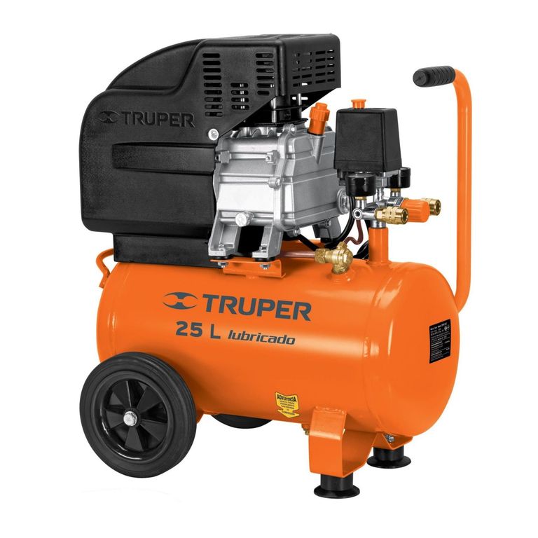 Compresora de Aire 3 Hp 25L Arranque automático,