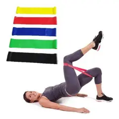 ANKAFA IMPORTACI?N - Set 5 Bandas de Resistencia Elasticas Ejercicios Yoga