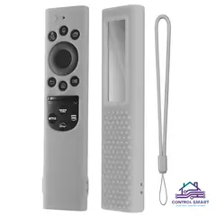 CASE - Funda Protector De Control Samsung Qled Solar2021- 2022 – Gris Claro