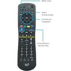 MOVISTAR - Control Remoto Para Decodificador