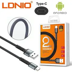LDNIO - Cable Usb Tipo C Fast Charge De 2mt