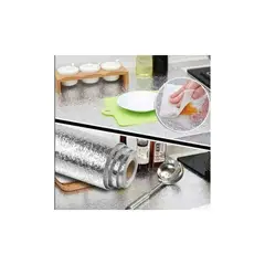 GENERICO - Papel de aluminio cocina pegatina autoadhesiva impermeable papel tapiz