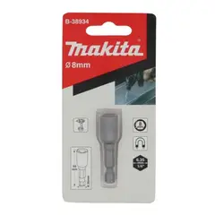MAKITA - Dado Magnetico 8mm X 50mm 1unid Vastago 1/4 B-38934