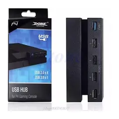 GENERICO - Hub usb para playstation 4 fat extension usb