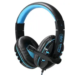 ITELSISTEM - Audifono Gamer Microfono 733 MV Pc Azul Blue Gaming