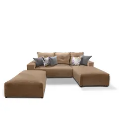 GENERICO - Seccional Dakota Beige Oscuro