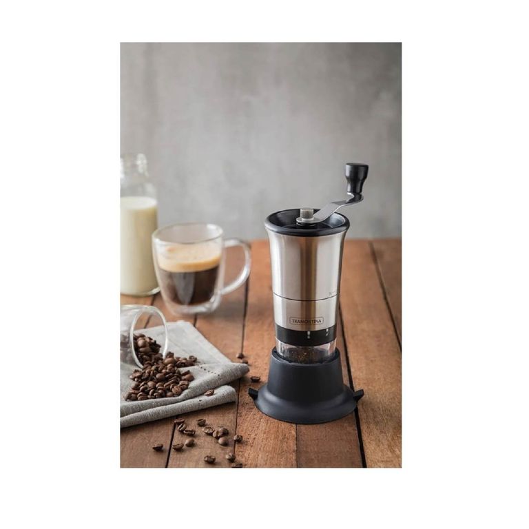 Molinillo Para Café Realce De Acero Inoxidable