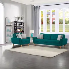 GENERICO - Juego de Sala Micaela 3-1 Color Jade