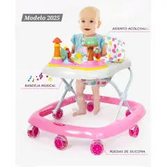 BABY HAPPY - Andador para Bebe Musical Pastel Princess 2025