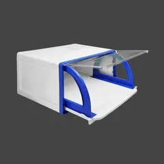 GENERICO - ORGANIZADOR ZAPATILLAS PLASTICO PET CAJA APILABLE 838-2