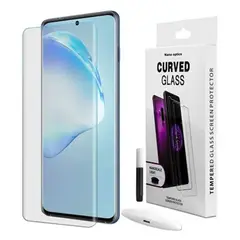 GLASS - Vidrio Templado Nano UV para Samsung Galaxy s20 ultra Transparente