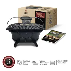 GRILLCORP - Parrilla de Hierro Fundido