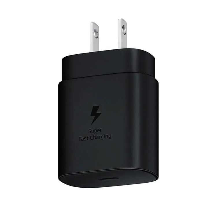 ADAPTADOR 25W C PARA A35 A55 S24 - ORIGINAL - NEGRO