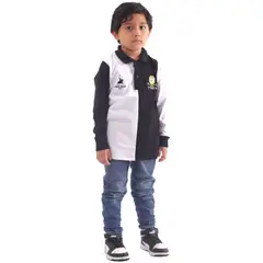 GENERICO - Polo Camisero Manga Larga NiÃ±o AlgodÃ³n Jersey Piero Biani