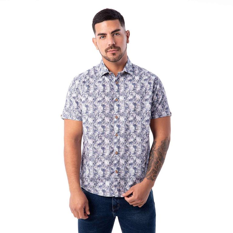 Camisa Moda Popelina Doruhk Hombre