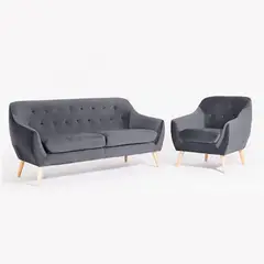 GENERICO - Juego Vintage Dakar 3-1 Cuerpos Gris Plata