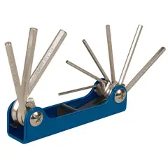 TRUPER - Jgo. Llaves Allen mm 9 pzas C/Estuche 15563 - Azul