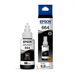 EPSON - Tinta T664120 Negro para L365 L455 L565 L355 L555 L575