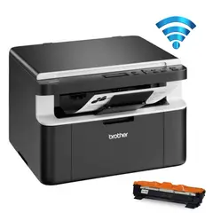 BROTHER - Impresora Laser DCP-1617NW Multifuncional Monocromatica Wifi