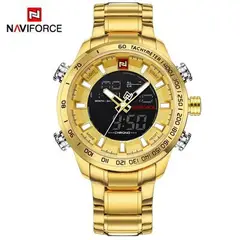 NAVIFORCE - Reloj Acero Dorado NAV-13