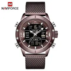 NAVIFORCE - Reloj Acero Marrón NAV-2
