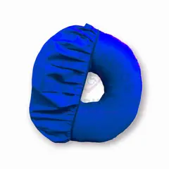 GENERICO - Rodete Ortopédico para asiento Tamaño Jumbo Con funda Azulino