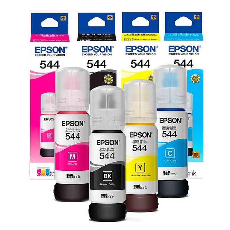 Kit de Tinta T544 4 en 1 liquida