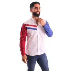 GENERICO - Camisa Manga Larga Piero Biani Hombre AlgodÃ³n Pima.