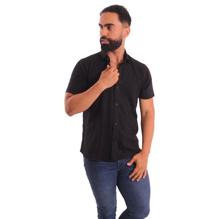 Camisa Manga Corta Hombre