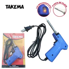 TAKEMA - Cautin tipo Pistola punta de plata 30W130W ZD-90 Soldar 60Hz