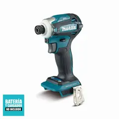 MAKITA - Atornillador de Impacto 14 18V LXT BL 180Nm Baretool DTD172Z