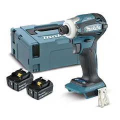 MAKITA - Atornillador De Impacto 1/4 18v Bl 2 Bat Dtd172rtj