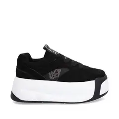 GOTTA - Zapatilla Plataforma Negra Mujer C7325