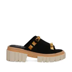 GOTTA - Sandalia Plataforma Negra Mujer 35162