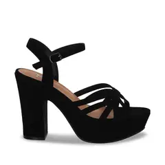 GOTTA - Sandalia Negra Taco Mujer 86131