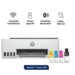 HP - Impresora Multifuncional Smart Tank 580