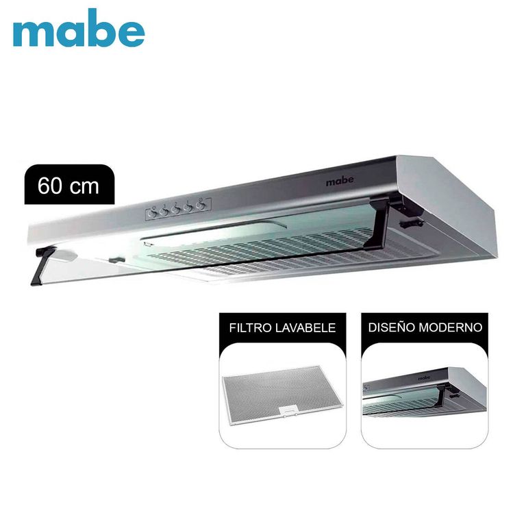 Campana Extractora 60CM CMU6020PI0 - Inox