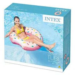 INTEX - - Flotador recreativo inflable dona 107 cm