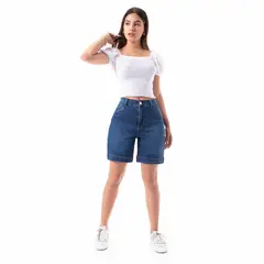 Pionier - Short Basico Drill Stretch Francila Mujer