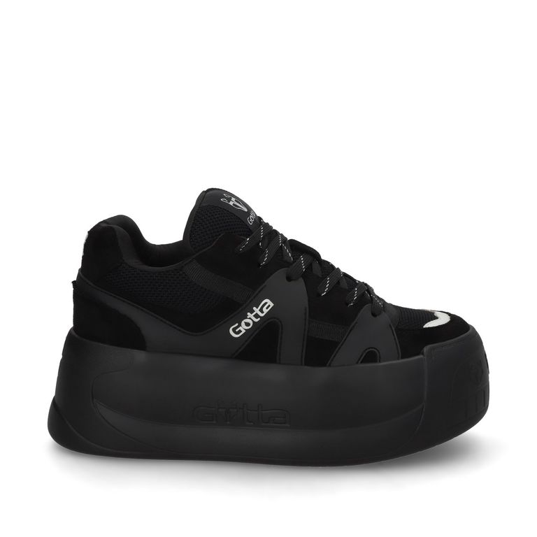 Zapatilla Mujer Urbanas Negro C7324