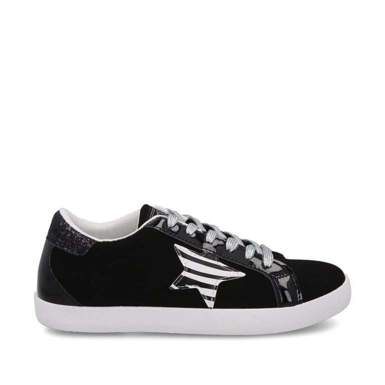Zapatilla Negra Mujer 38550
