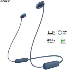 SONY - Audifonos Bluetooth 5.0 Wireless 25 Horas IPX4 WI-C100